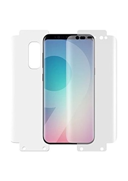 Samsung Galaxy S10 Kılıf Ultra Korumalı Yüzüklü Manyetik Ravel Silikon Siyah - Mavi + Full Body 360 Ekran Koruyucu Ön Arka