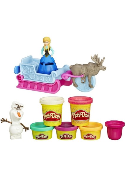 Hasbro Play Doh Frozen Oyun Seti 5 Hamurlu