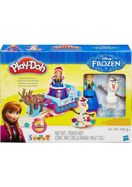 Hasbro Play Doh Frozen Oyun Seti 5 Hamurlu