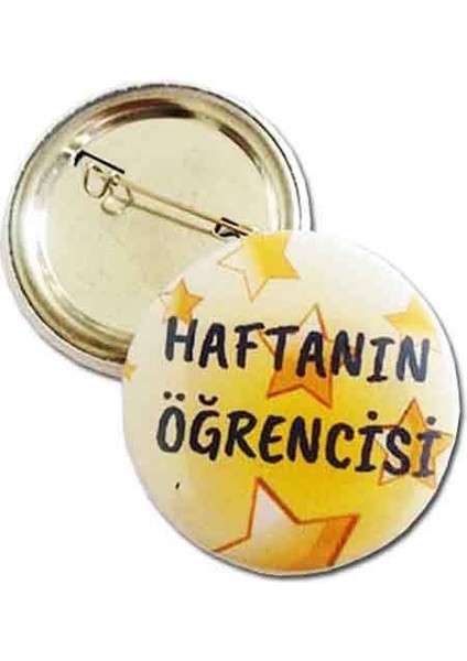 Haftanın Öğrencisi Rozeti 20'li
