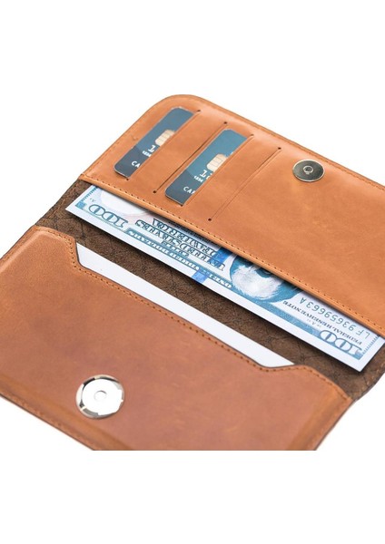 Lisbon Clutch Kartlıklı Telefon Cüzdan 5.7'' Taba fırsatları