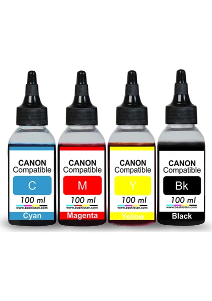 Canon G4400 Mürekkep 4x100 ml