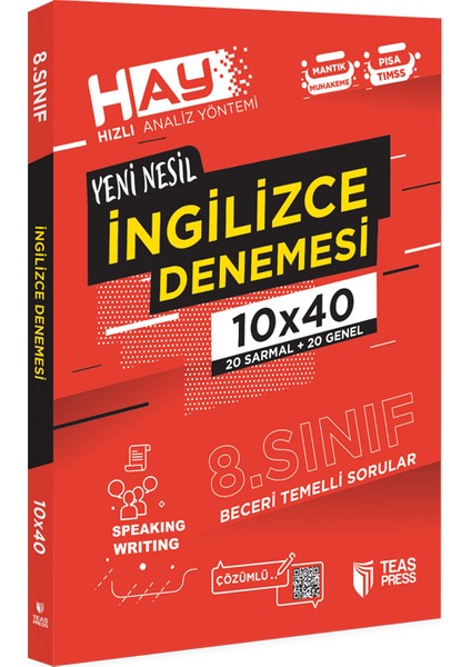 Teas 8.sınıf Lgs Hay Ingilizce Denemesi