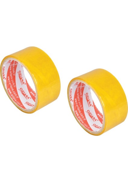 Şeffaf Koli Bandı 20 Mt. 2'li