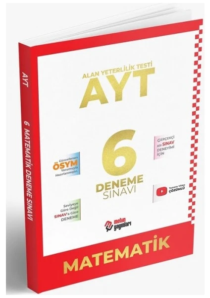 Metin AYT Matematik 6 Deneme Sınavı