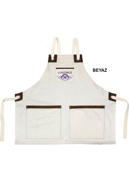 Nakışlı Boyundan Askılı Mutfak İş Önlüğü Barista Master Chef Garson Kuaför Tattoo Önlük fiyatları