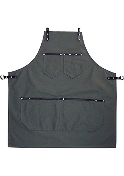 Nakışlı Boyundan Askılı Mutfak İş Önlüğü Barista Master Chef Garson Kuaför Tattoo Önlük