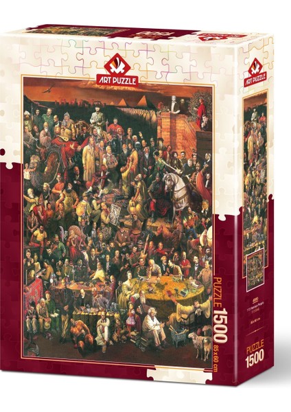 113 Ünlü 1500 Parça Puzzle