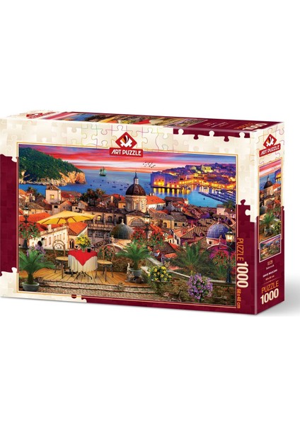 1000 Parça Puzzle : Dubrovnik 68,3x48 5178