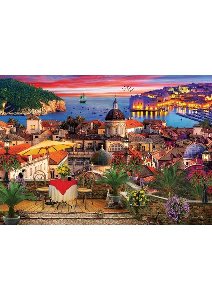 1000 Parça Puzzle : Dubrovnik 68,3x48 5178