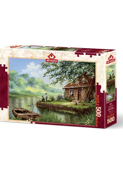 Akşam Oltası 500 Parça Puzzle