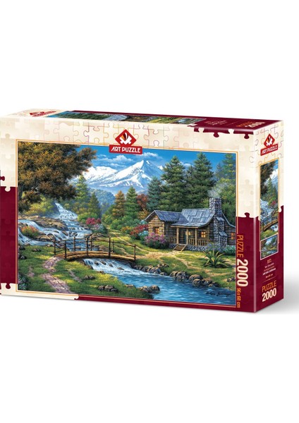 Art Puzzle Iki Küçük Şelale 2000 Parça Puzzle