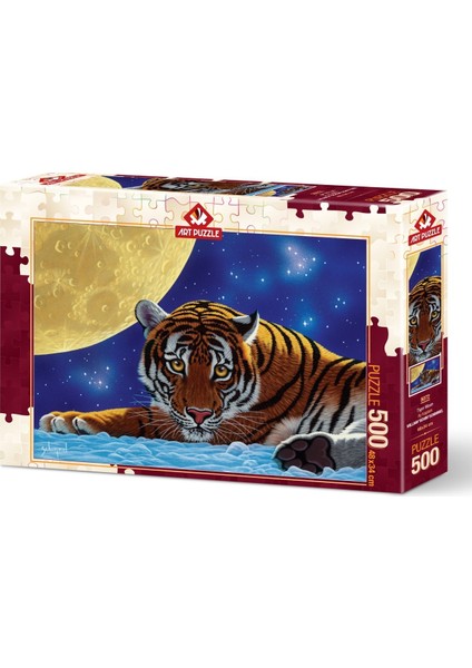 Ay Kaplanı 500 Parça Unisex Çocuk Puzzle