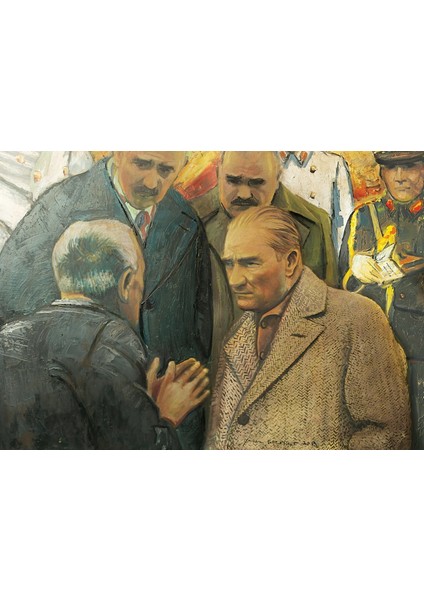 Art Puzzle Atatürk ve Depremzede 1000 Parça Puzzle