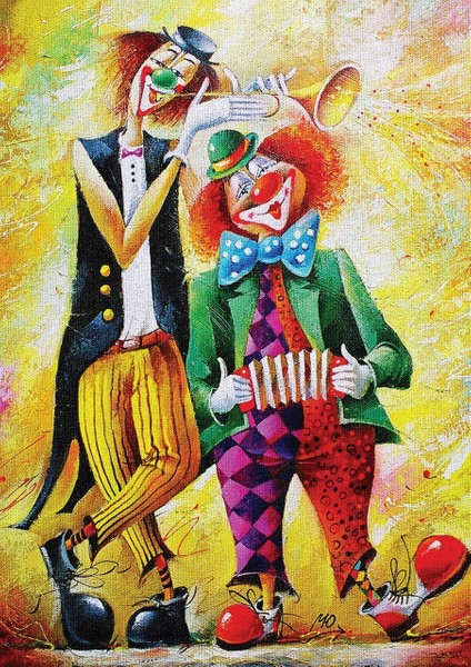 Müzisyen Palyaçolar 260 Parça Puzzle