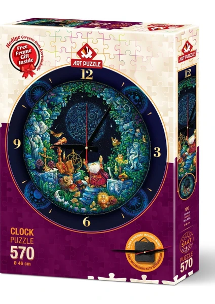 Art Puzzle Astroloji 570 Parça Saat Puzzle