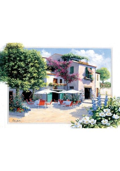 Art Puzzle Cafe Villa 500 Parça Puzzle