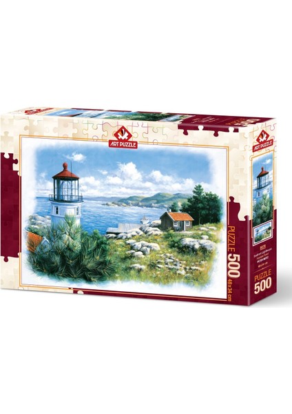 Kıyıdaki Fener 500 Parça Puzzle