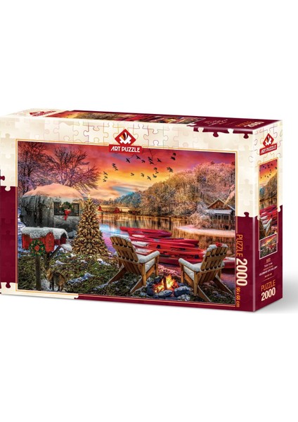 Karavan Kampı 2000 Parça Puzzle