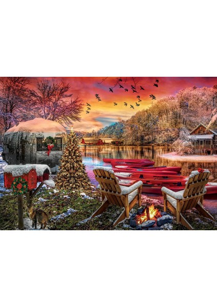 Karavan Kampı 2000 Parça Puzzle