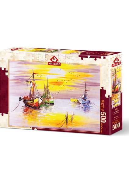 Akşam Güneşi 500 Parça Puzzle