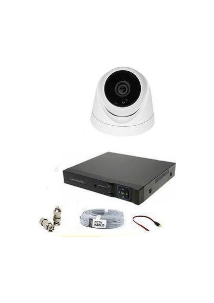 2mp 1080P 1 Kameralı Ahd Güvenlik Seti BG-5202