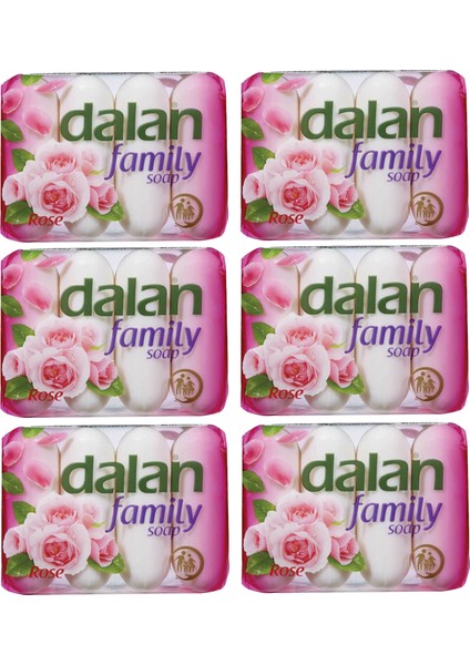 Family Sabun Gül 280 gr 6 Paket