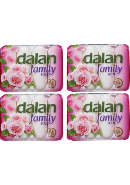 Family Sabun Gül 280 gr 4lü Paket