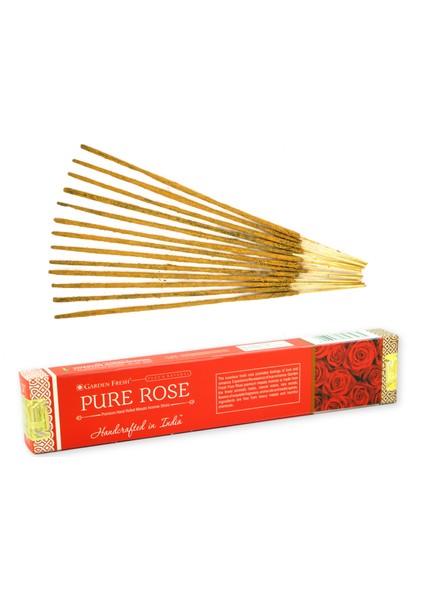 Pure Rose Saf Gül Organik Stick Tütsü