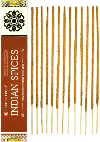 Indian Spices Hindistan Baharat Organik Stick Tütsü