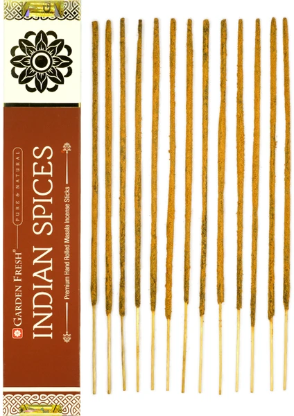 Garden Fresh Indian Spices Hindistan Baharat Organik Stick Tütsü