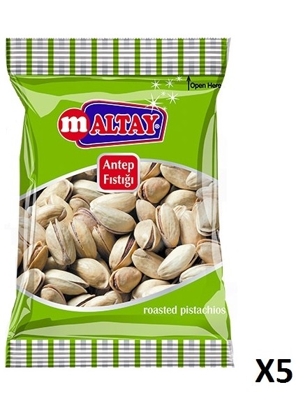 - Antep Fıstığı 80gr 5 Adet Kutusu