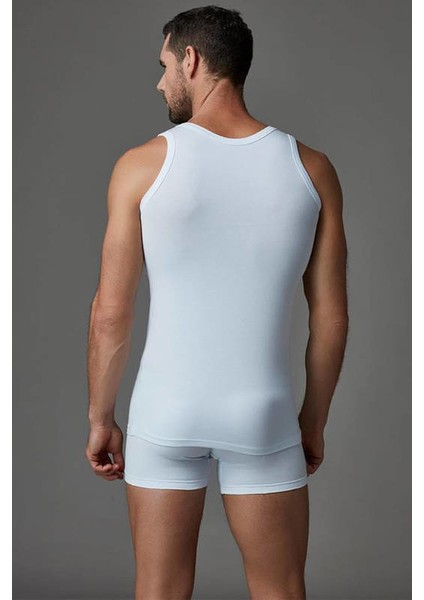 Compact Kolsuz V Yaka Fit Kalıp T-Shirt D5060