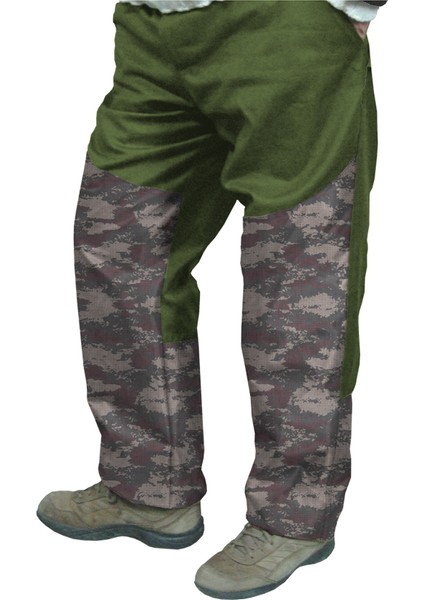 103 Kumaş Haki+Cordura Kamf.puzzle Kaplı - Av Pantolonu-19