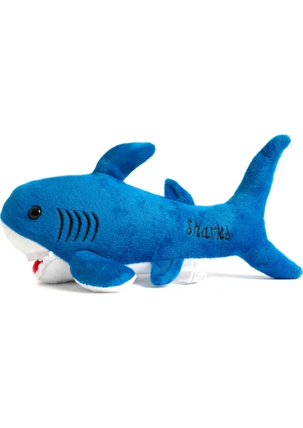 Siyah Kedi Baby Shark Köpek Balığı Peluş Oyuncak 30 cm