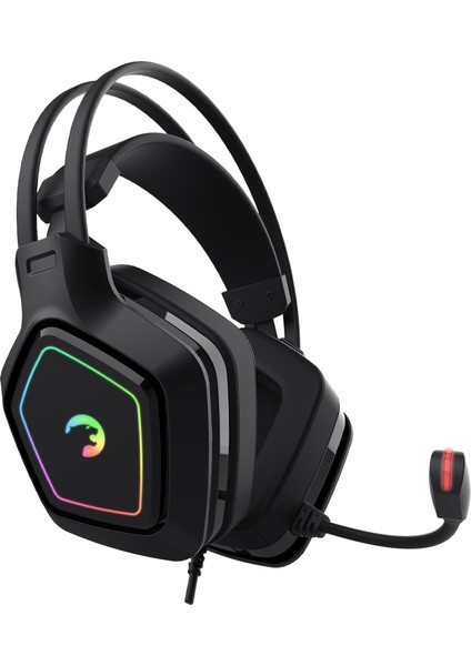 Mihawk 7.1 Surround Rgb Oyuncu Kulaklığı Siyah