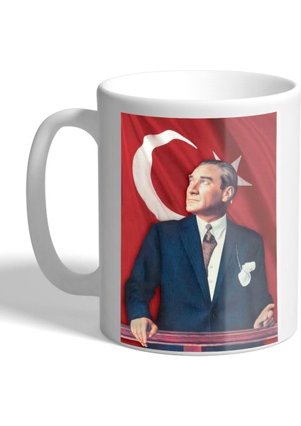 Kişiye Özel Atatürk Kupa Bardak 011