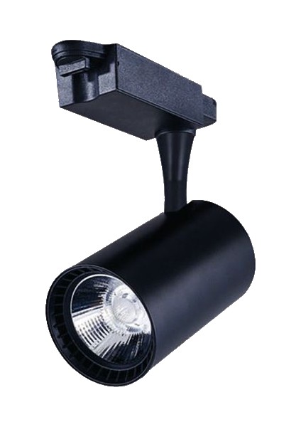 Boru Tipi 35W Siyah Kasa Beyaz Işık Ray Spot