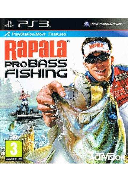 Rapala Probass Fishing PS3 Oyun