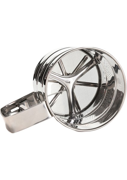 Paslanmaz Tetikli Metal Un Eleği 250 gr Kapasiteli