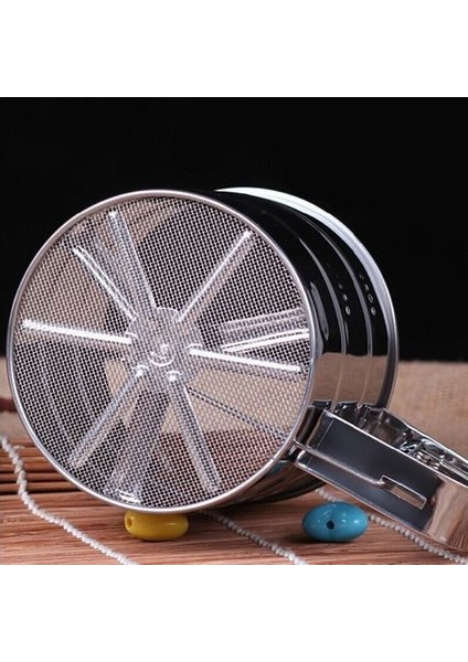 Paslanmaz Tetikli Metal Un Eleği 250 gr Kapasiteli fırsatları