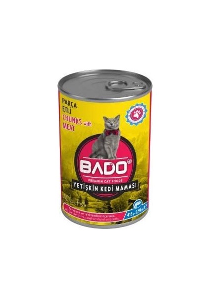 Yetişkin Kedi Maması Parça Etli 415 gr