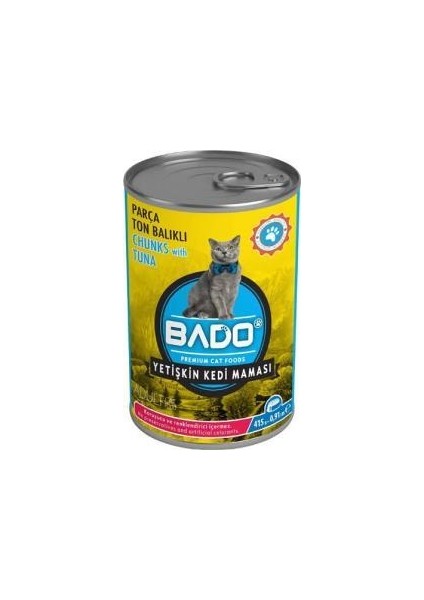 Yetişkin Kedi Maması Ton Balıklı 415 gr