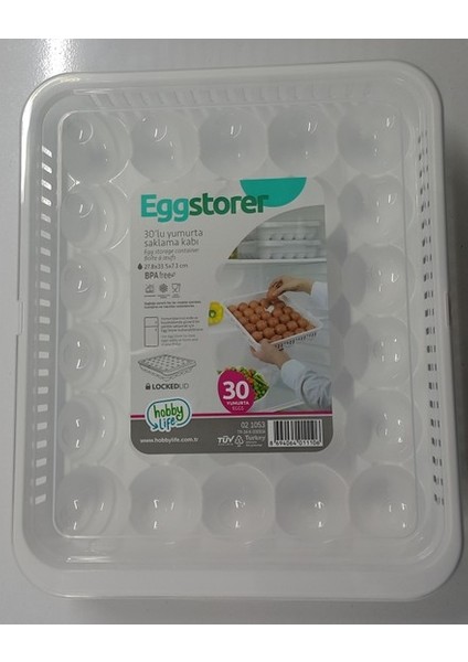 30'lu Yumurta Saklama Kabı