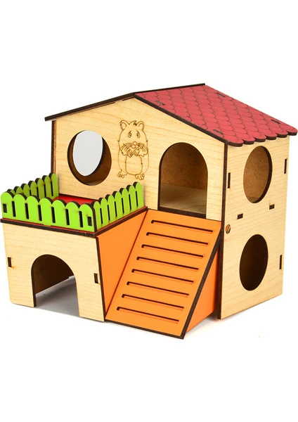 İki Katlı Hamster Evi