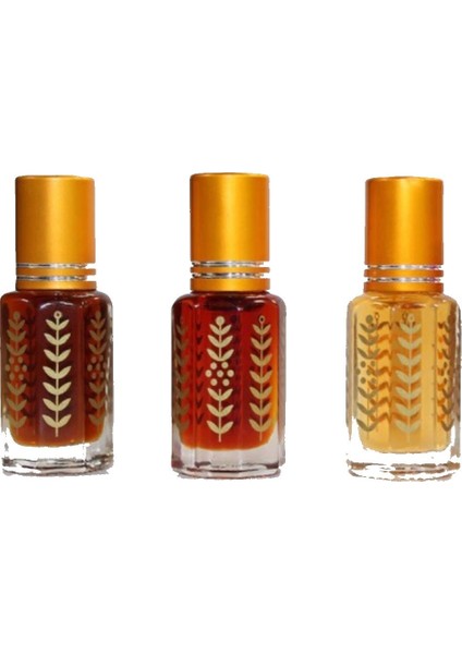 3 Lü Özel Paket 6 cc Amber+Misk+Kabe Örtüsü Kokusu Özel