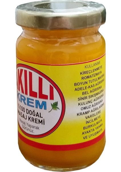 Doğal Akıllı Masaj Kremi 120 gr fiyatları