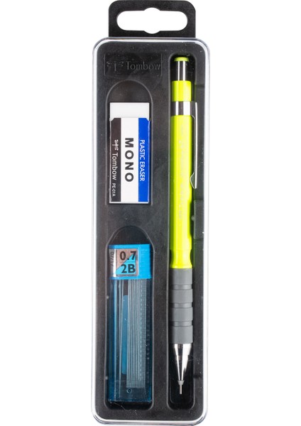 Sh-300 Grip N.0,7 mm Plastik Kutulu Set - Neon Sarı