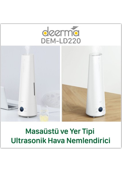 LD220 Kumandalı Ultrasonik Soğuk Buhar Makinesi