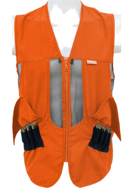 12 Apart File Camel + Düz Renk Yelek - Av Yeleği-0215